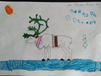 Конкурс детских рисунков «Здесь живут оленеводы…»