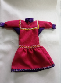 Традиционное кукольное платье